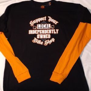 Support Your Locally Owned Bike Shop T-Shirt‎ LS 2X